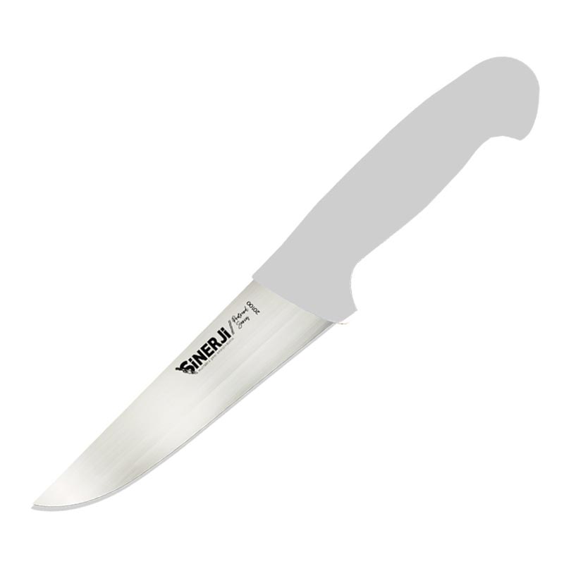 Sinerji Protrend No 0 Plastik Saplı Kasap Bıçağı, 12.5 cm, Beyaz — Sinerji
