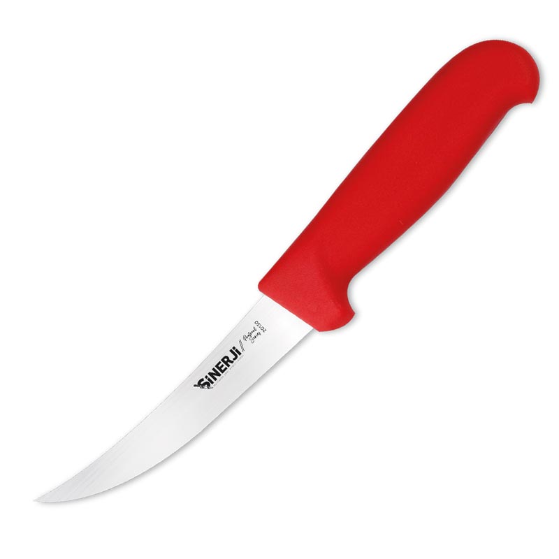 Sinerji Protrend No 1 Plastik Saplı Kıvrık Sıyırma Bıçağı, 13 cm, Kırmızı — Sinerji