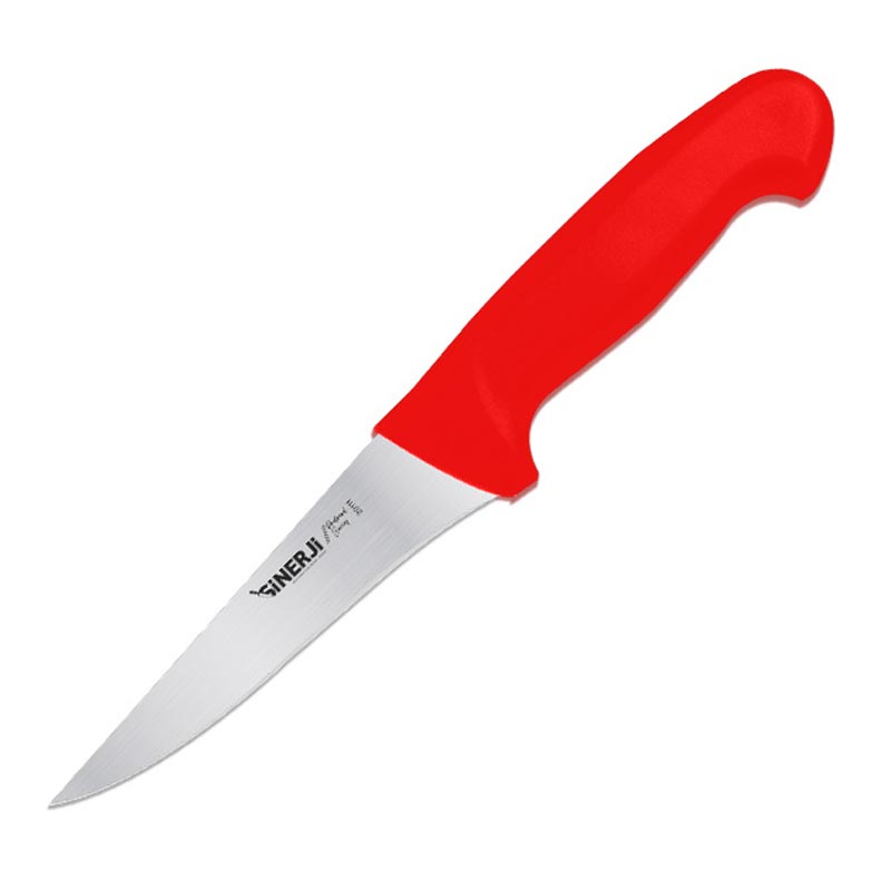 Sinerji Protrend No 1 Plastik Saplı Kemik Sıyırma Bıçağı, 14.5 cm, Kırmızı — Sinerji