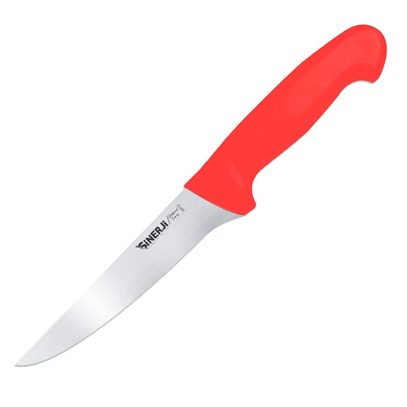 Sinerji Protrend No 2 Plastik Saplı Kemik Sıyırma Bıçağı, 16.5 cm, Kırmızı — Sinerji