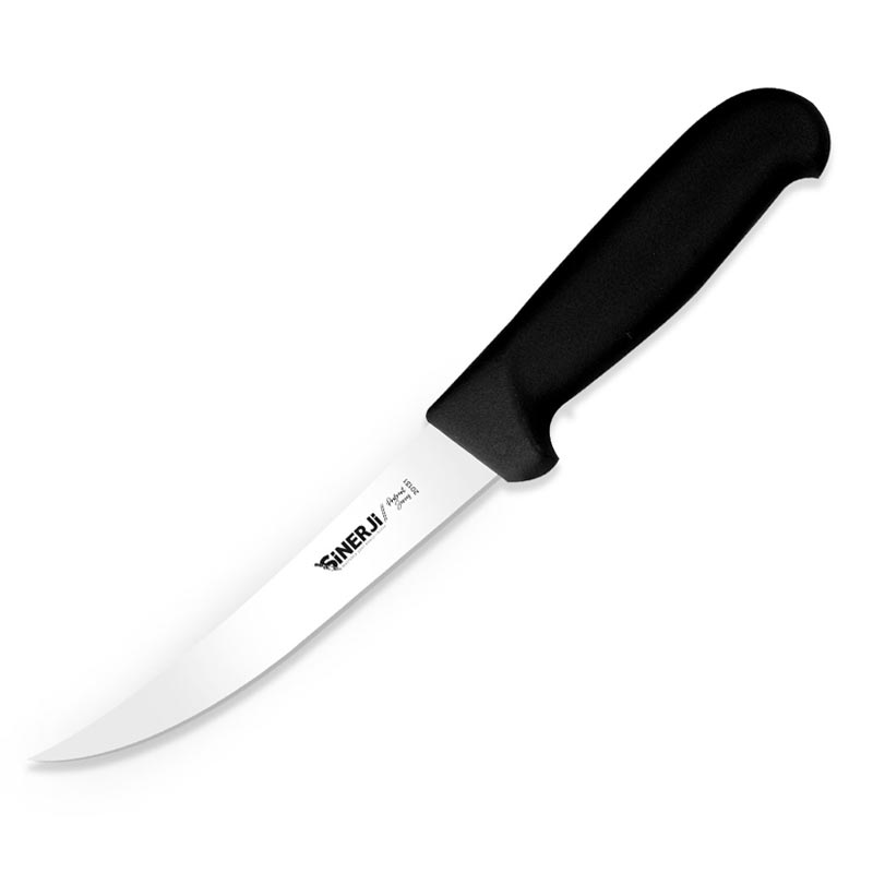Sinerji Protrend No 2 Plastik Saplı Kıvrık Sıyırma Bıçağı, 15 cm, Siyah — Sinerji