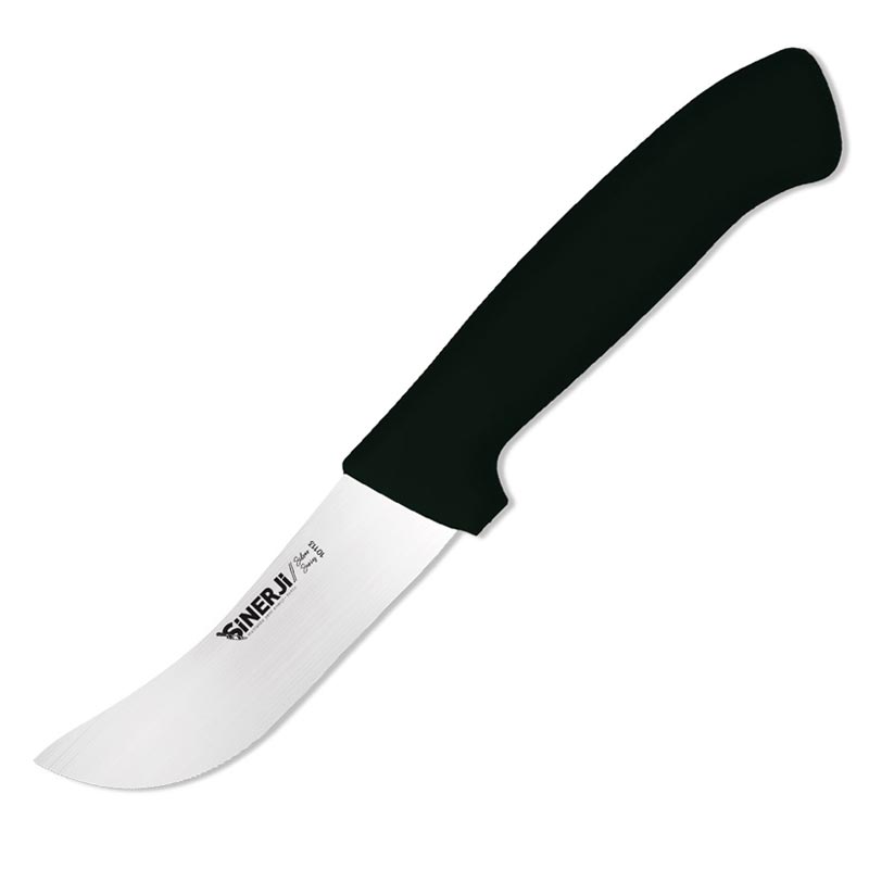 Sinerji Silver Plastik Saplı Kombina Bıçağı, 12 cm, Siyah — Sinerji