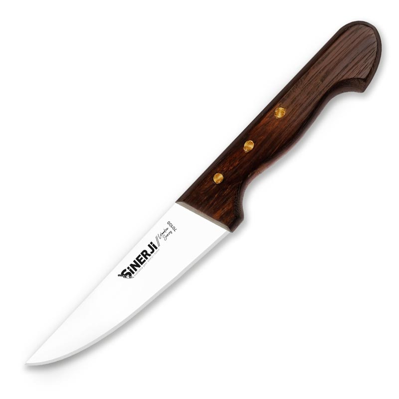 Sinerji Wooden No 0 Venge Saplı Kasap Bıçağı, 12.5 cm — Sinerji