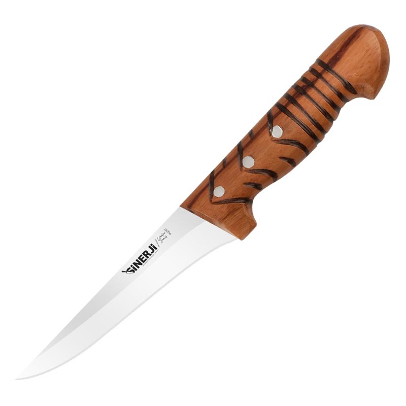 Sinerji Wooden No 1 Mat Ahşap Saplı Kemik Sıyırma Bıçağı, 14.5 cm — Sinerji