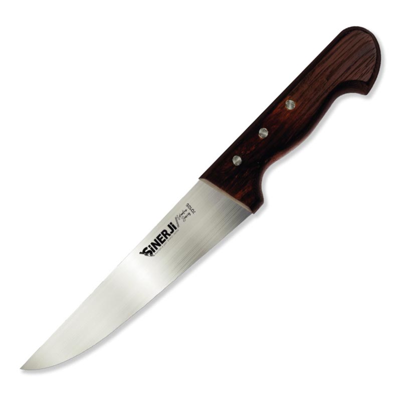 Sinerji Wooden No 5 Venge Saplı Kasap Bıçağı, 25 cm — Sinerji