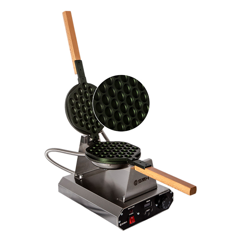 SMH XE Yuvarlak Kapaklı Bubble Waffle Makinesi, Elektrikli — Smh — Görsel 3