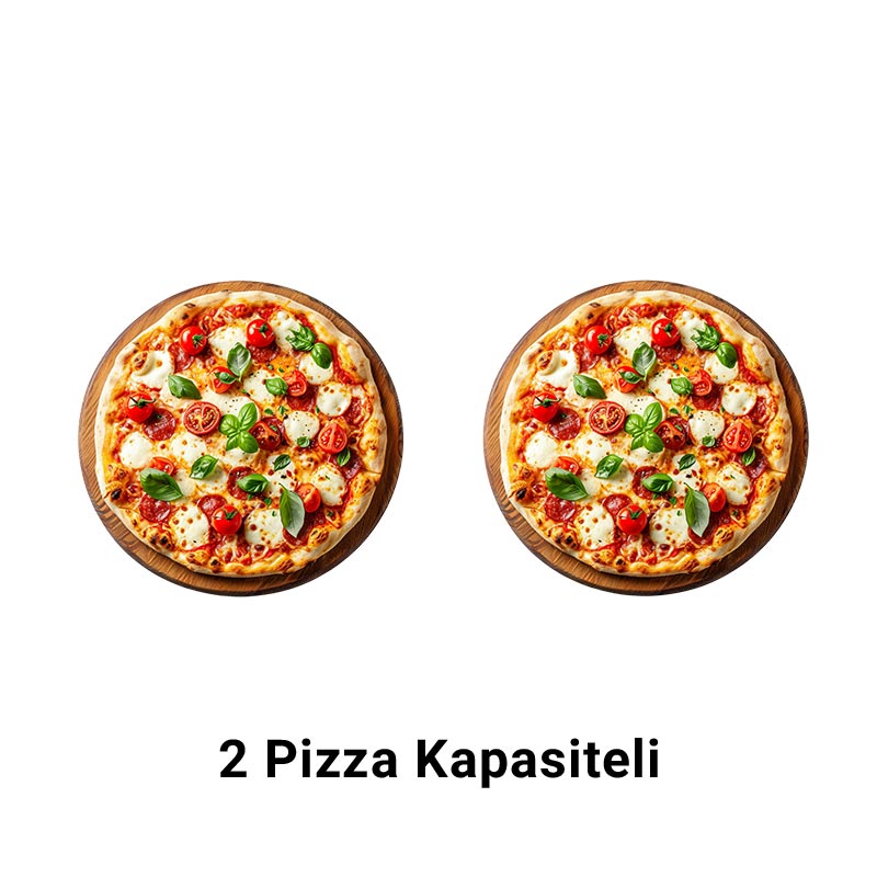 Soinox PM.11 40 cm x 1+1 Pizza Kapasiteli Çift Katlı Pizza Fırını, Elektrikli — Soinox — Görsel 2