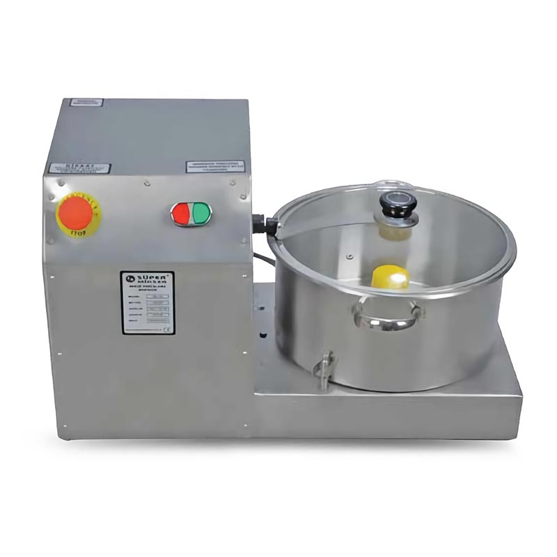 Süper Mikser Soğan Makinesi, Inox, Sensörlü, Büyük — Süper Mikser