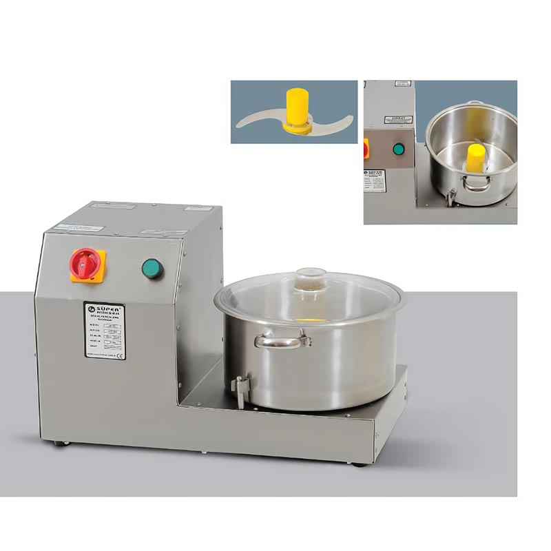 Süper Mikser Soğan Makinesi, Inox, Sensörlü — Süper Mikser