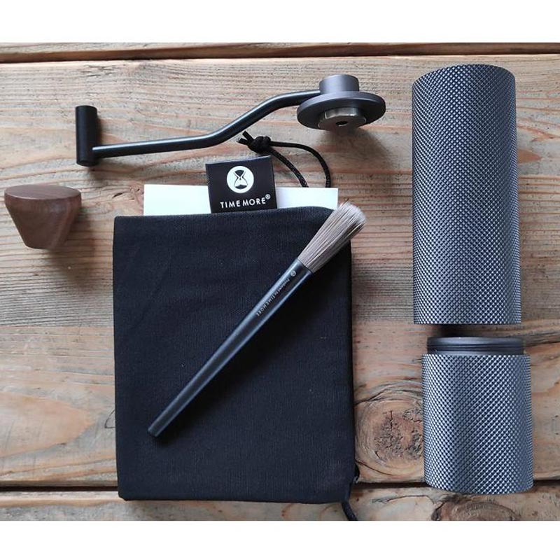 Timemore Chestnut SLIM PLUS Manuel Kahve Değirmeni, Titanyum Dişli — Timemore — Görsel 4