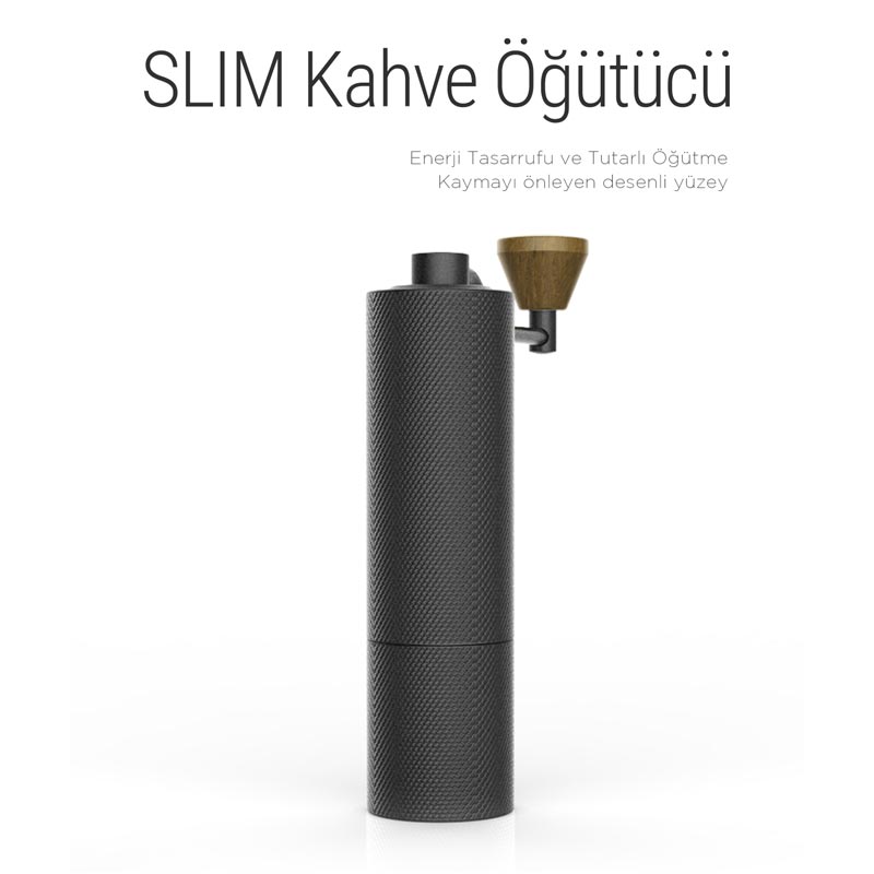 Timemore Chestnut SLIM (S) Manuel Kahve Değirmeni, Titanyum Dişli — Timemore — Görsel 4