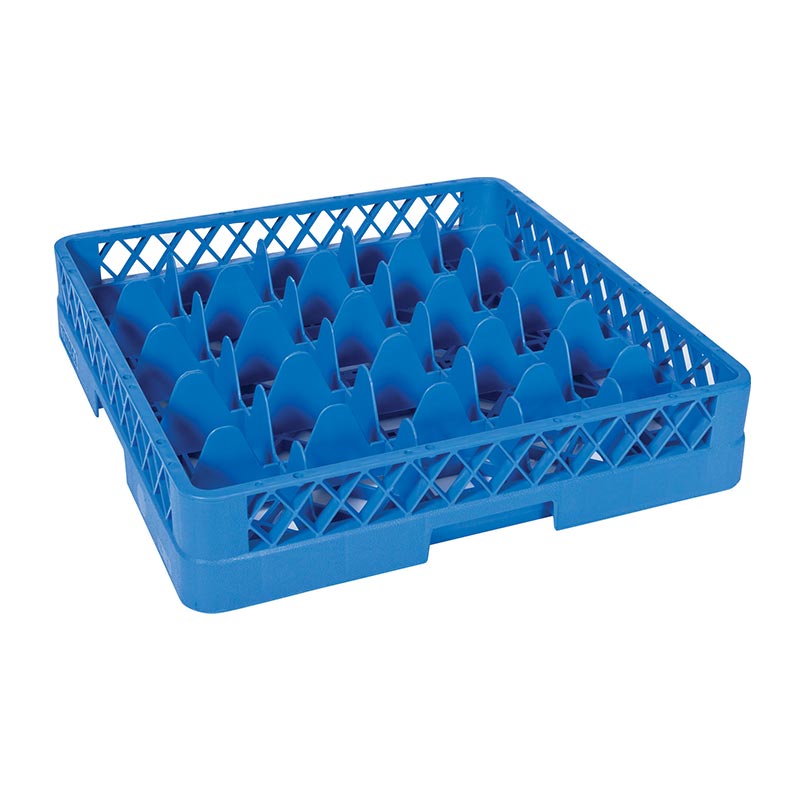 Tribeca Bardak Basketi, 25 Bölmeli, 500x500x100 mm, Mavi — Tribeca