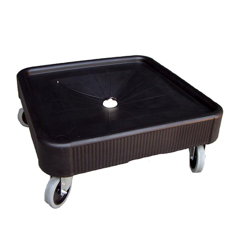 Tribeca Basket Taşıma Arabası, Kolsuz, 580x580x220 mm, Siyah — Tribeca