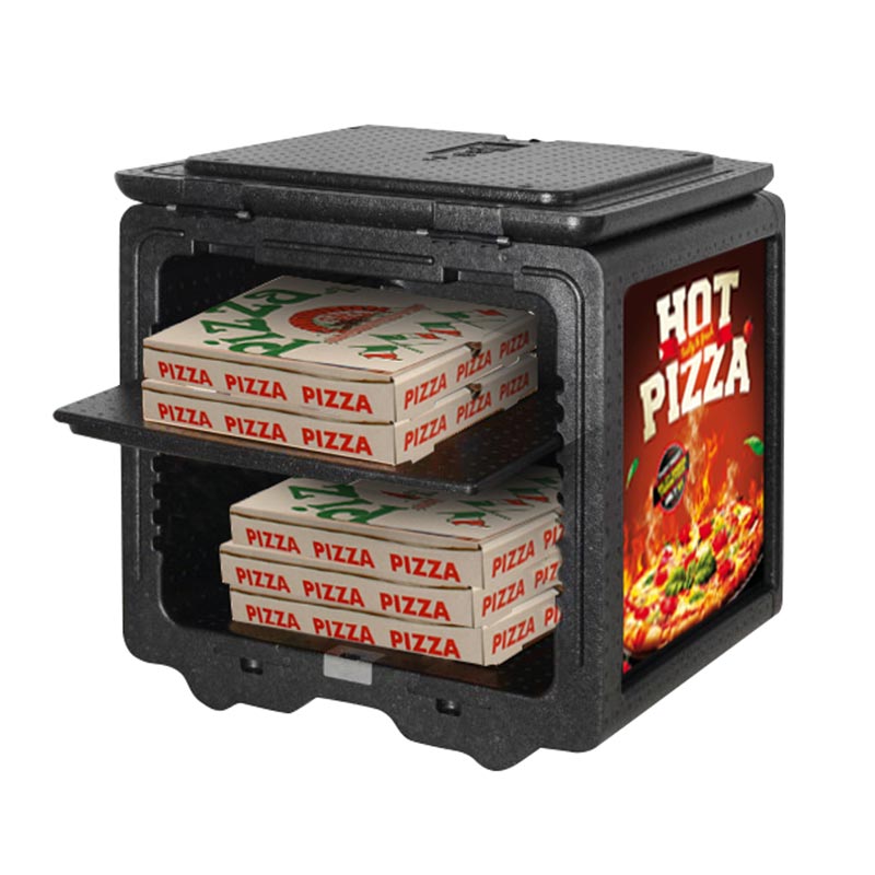 Tribeca EPP-MBP Önden Yüklemeli Motor Arkası Thermobox, 100 L, Siyah — Tribeca — Görsel 2