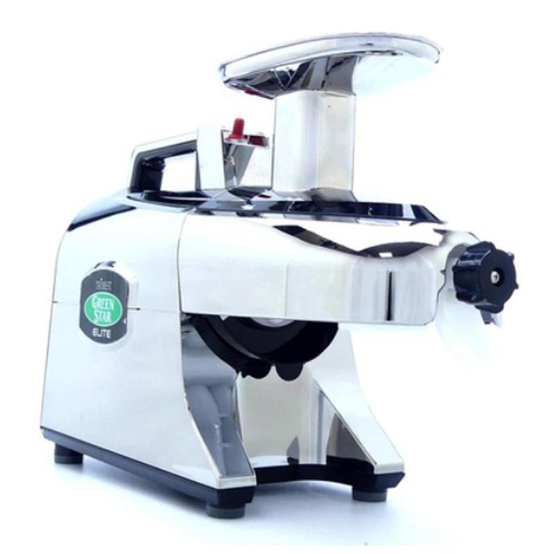 Tribest GSE-5050 Greenstar Elite Soğuk Sıkım Katı Meyve ve Sebze Sıkacağı, Krom — Tribest — Görsel 3