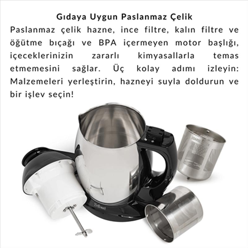 Tribest SB-130-F Soyabella Bitki Bazlı İçecek Makinesi — Tribest — Görsel 4