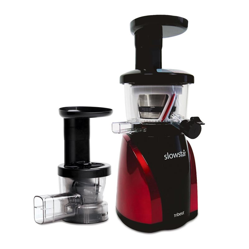 Tribest SW-2000-F Slowstar Soğuk Sıkım Katı Meyve ve Sebze Sıkacağı, Kırmızı — Tribest — Görsel 2