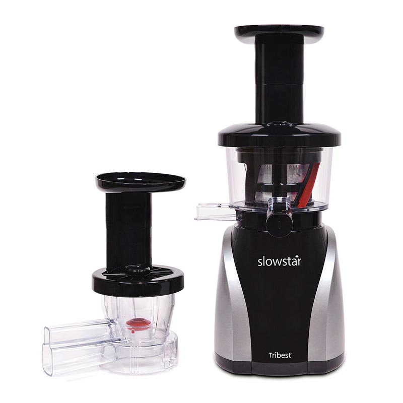 Tribest SW-2020-F Slowstar Soğuk Sıkım Katı Meyve ve Sebze Sıkacağı, Gri — Tribest — Görsel 2