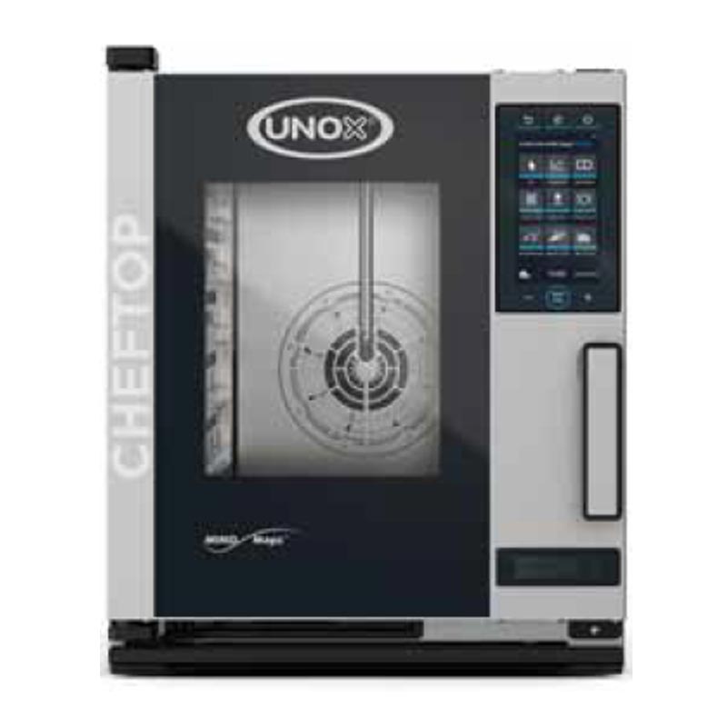 Unox Cheftop Compact Plus Combi Fırın, 5 GN 1/1 Kapasiteli, Elektrikli — Unox
