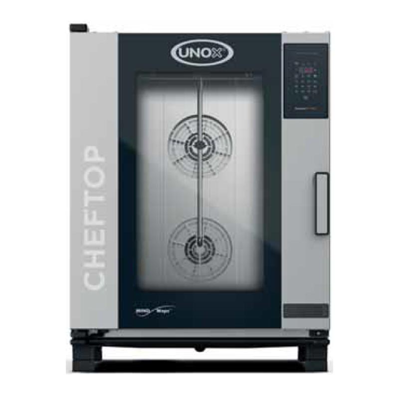 Unox Cheftop Zero Konveksiyonlu Fırın, 10 GN 1/1 Kapasiteli, Elektrikli — Unox