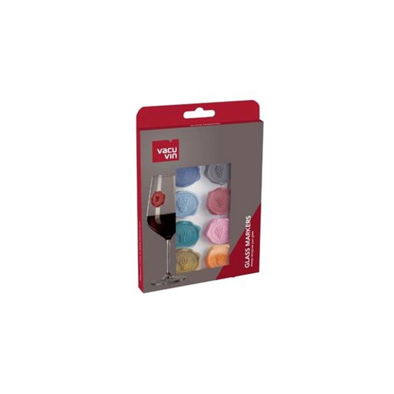Vacu Vin 1886461 8 Parça Bardak Markörleri — Vacu Vin — Görsel 4