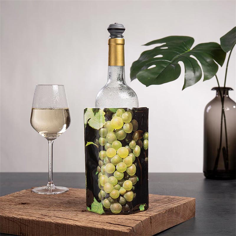 Vacu Vin 38814606 Aktif Şarap Soğutucu, Üzüm Desenli — Vacu Vin — Görsel 4