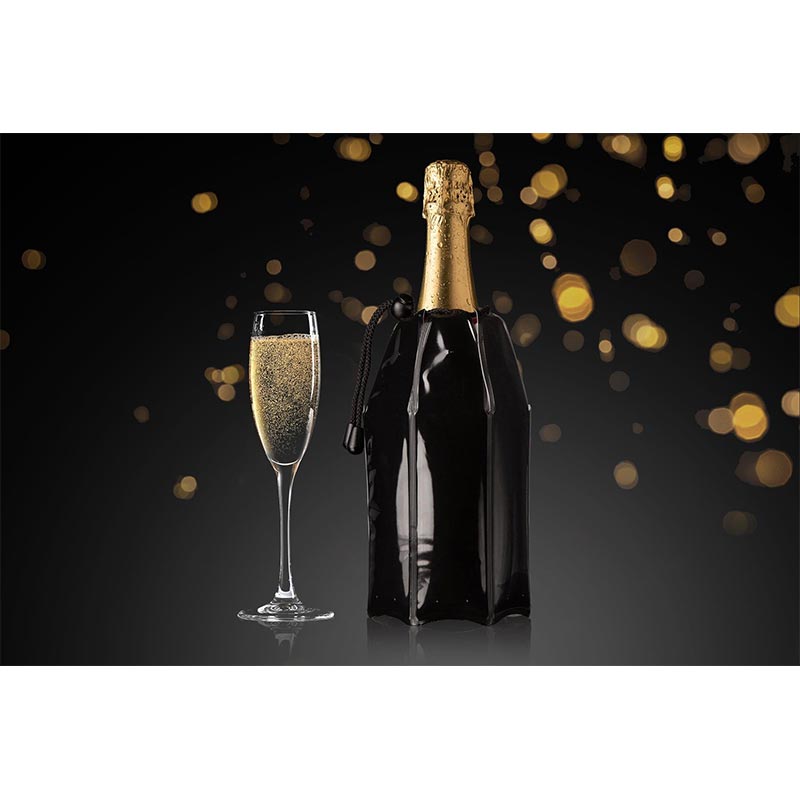 Vacu Vin 38856606 Aktif Şampanya Soğutucu, Siyah — Vacu Vin — Görsel 5