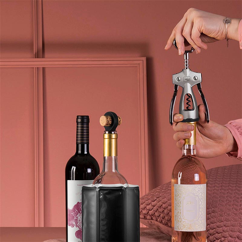 Vacu Vin 68423606 Kanatlı Tirbuşon, Gümüş — Vacu Vin — Görsel 4