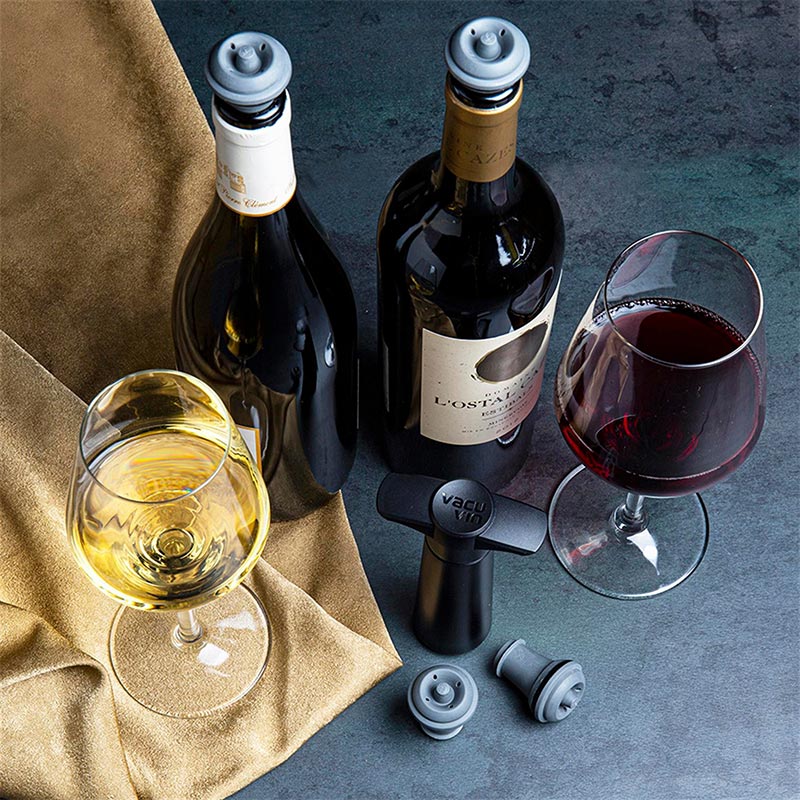 Vacu Vin 9824606 Şarap Vakum Seti, Siyah — Vacu Vin — Görsel 3