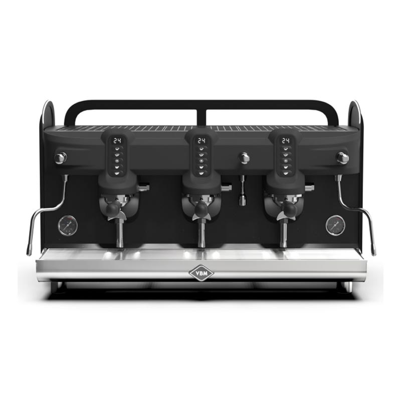 VBM Black Moon Espresso Kahve Makinesi, 3 Gruplu, Siyah — VBM