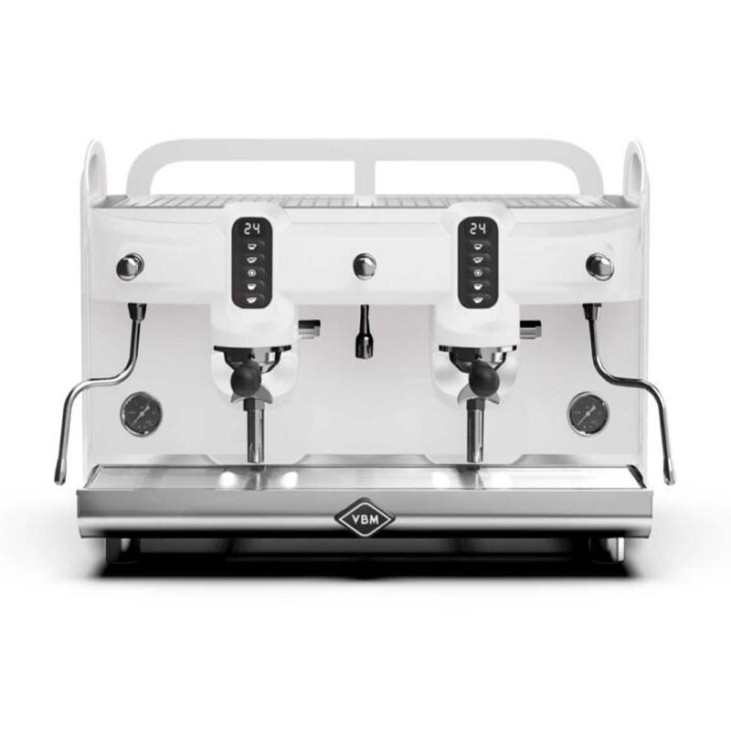 VBM Black Moon Espresso Kahve Makinesi, 2 Gruplu, Beyaz — VBM