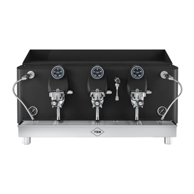 VBM Lollo Espresso Kahve Makinesi, 3 Gruplu, Siyah — VBM