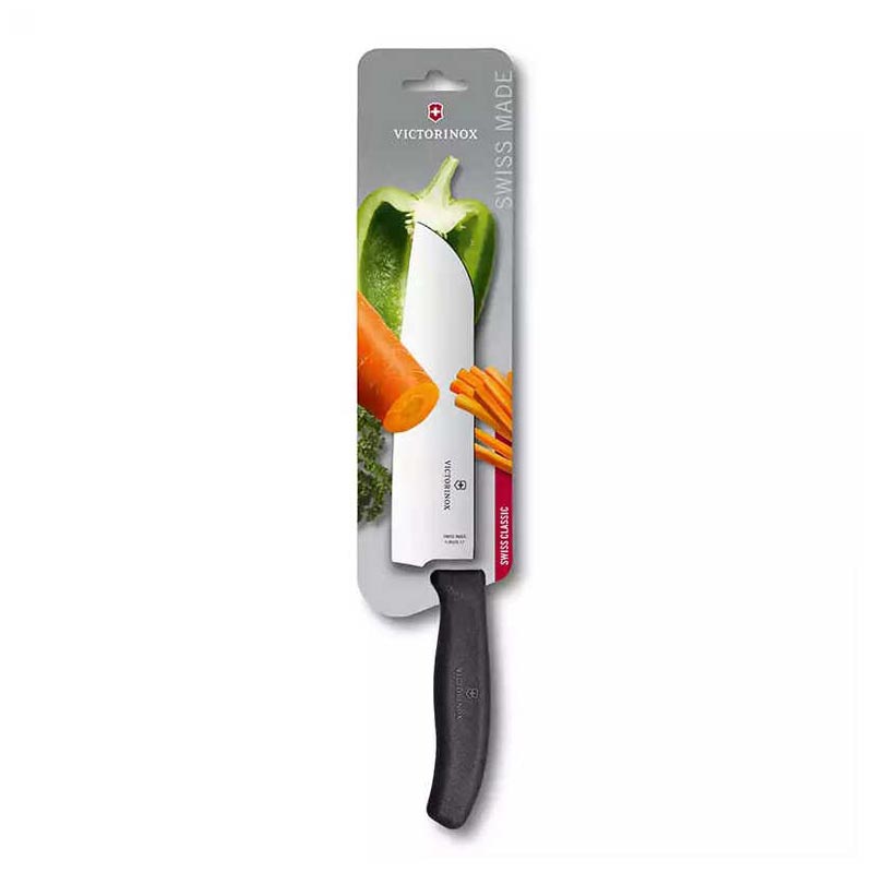 Victorinox Swiss Classic 6.8503.17B Blisterli Santoku Bıçağı, 17 cm, Siyah — Victorinox — Görsel 3