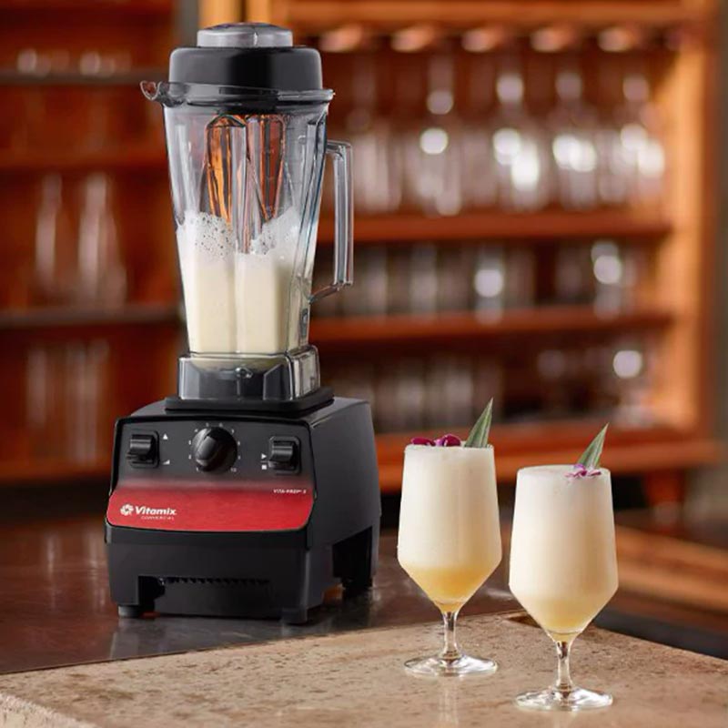 Vitamix Vita-Prep 3 Profesyonel Mutfak ve Chef Blender, 2 L, 1200 W, Kırmızı — Vitamix — Görsel 5