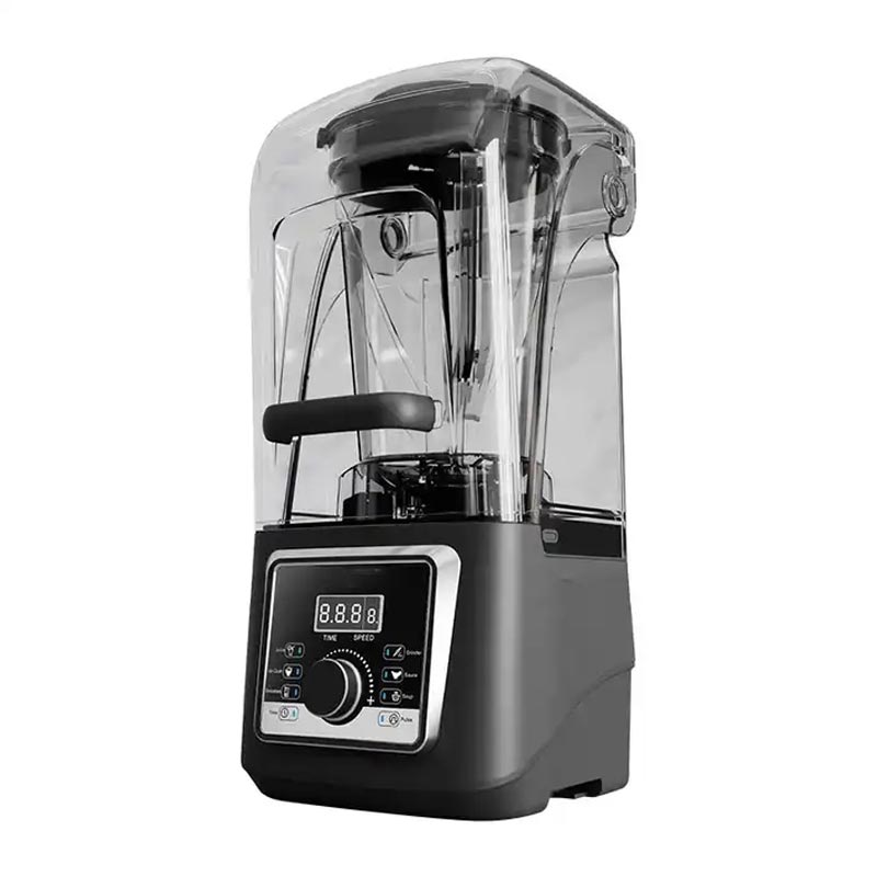 Vosco HS-214CG Pro Gürültü Önleyici Kapaklı Dijital Bar Blender, 4 L, 1600 W, Siyah — Vosco — Görsel 2