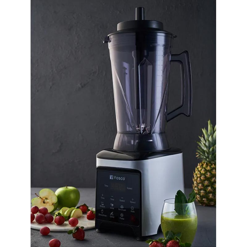 Vosco VHS-306CG Pro XL 8 Bıçaklı Dijital Bar Blender, 4 L, Gri — Vosco — Görsel 2