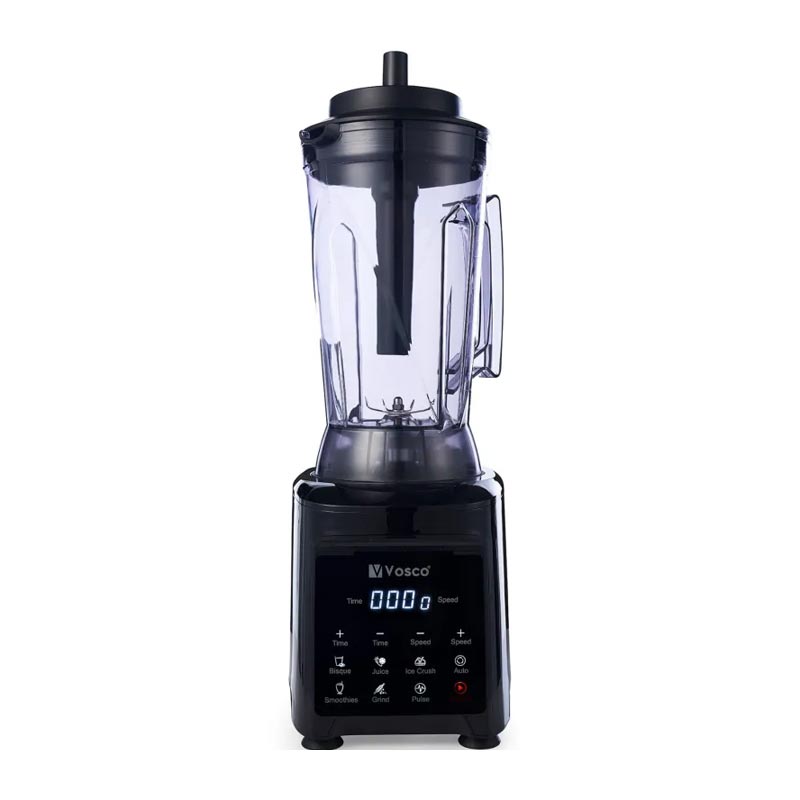Vosco VHS-306CS Pro XL 8 Bıçaklı Dijital Bar Blender, 4 L, Siyah — Vosco