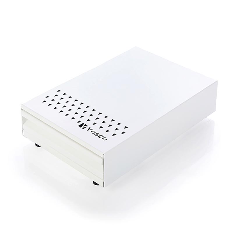 Vosco VSC-PCB Kahve Posa Çekmecesi Knock Box, Beyaz — Vosco — Görsel 3