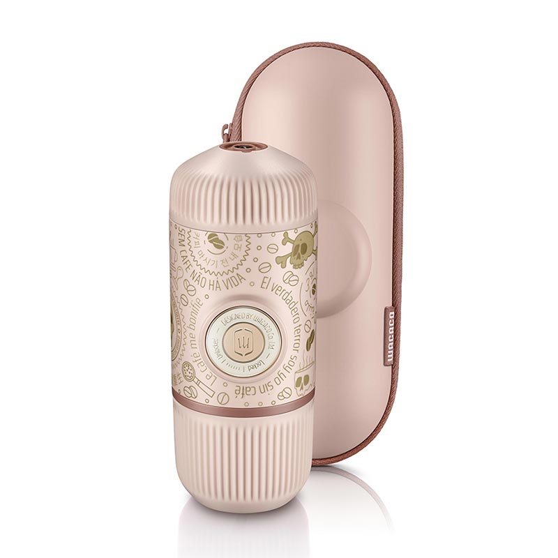 Wacaco Nanopresso Manuel Espresso Makinesi, Koyu Pembe — Wacaco — Görsel 3
