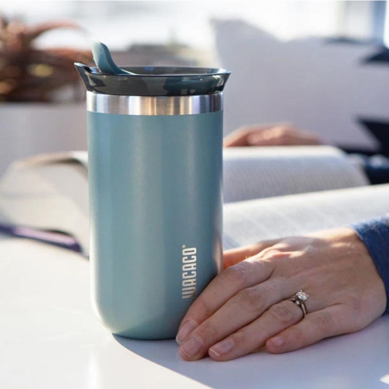 Wacaco Octaroma Lungo Termos Mug, Göl Mavisi — Wacaco — Görsel 2