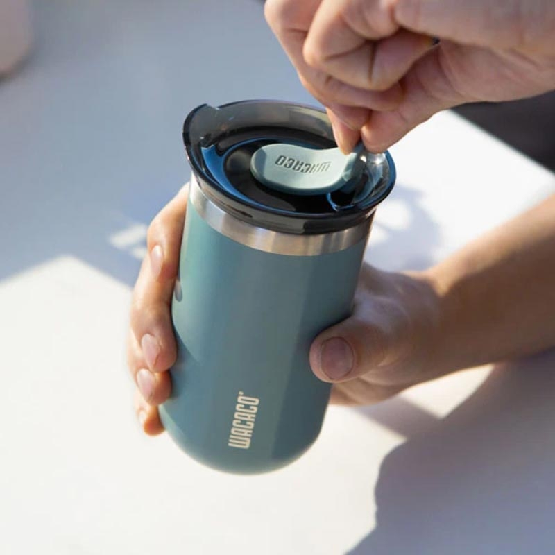 Wacaco Octaroma Lungo Termos Mug, Göl Mavisi — Wacaco — Görsel 3