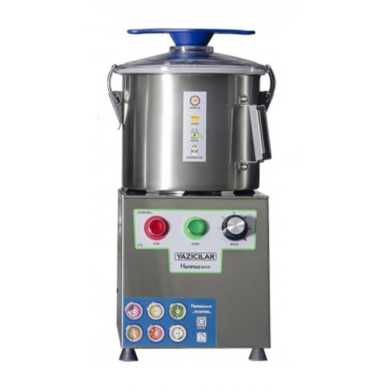 Yazıcılar Hummusmaster Hız Kontrollü Cutter Gıda Parçalama Makinesi, 6 L — Yazıcılar