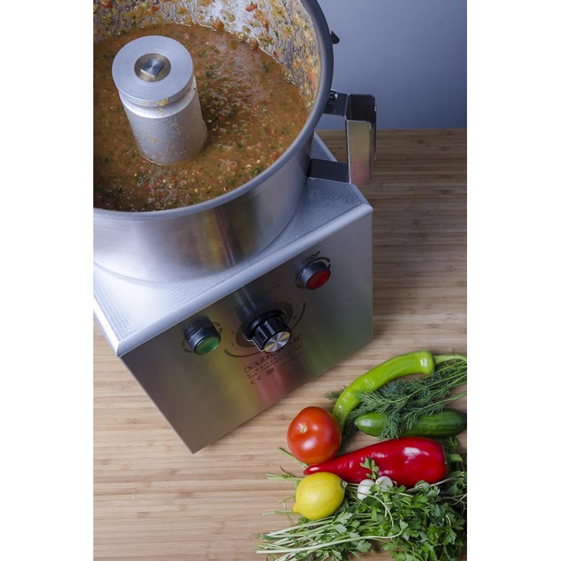 Yazıcılar L12DIV Sebze Parçalama Makinesi, 12 L, Saatte 60 kg — Yazıcılar — Görsel 6