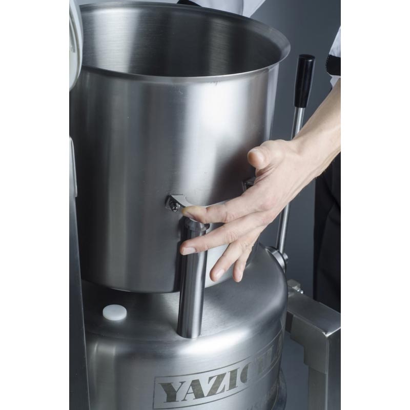 Yazıcılar L20IV Sebze Parçalama Makinesi, Ayaklı, Devrilir, 20 L, Saatte 180 Kg, 230 V — Yazıcılar — Görsel 6