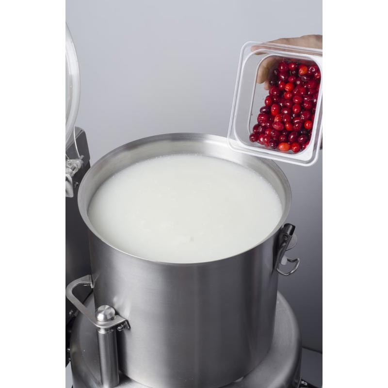 Yazıcılar L20IV Sebze Parçalama Makinesi, Ayaklı, Devrilir, 20 L, Saatte 180 Kg, 230 V — Yazıcılar — Görsel 7