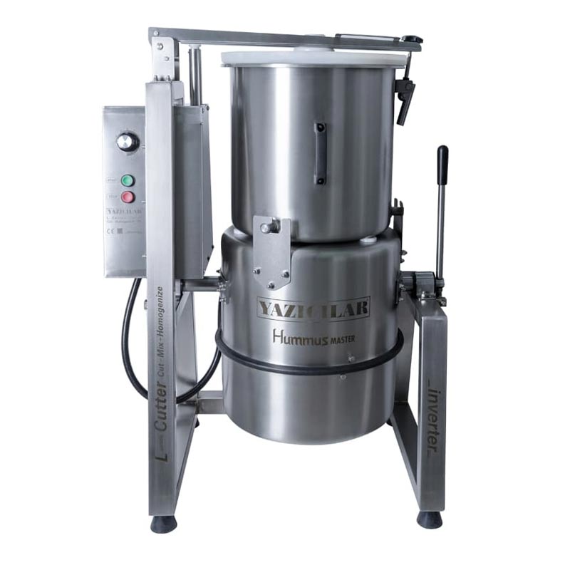 Yazıcılar L65IV Sebze Parçalama Makinesi, Ayaklı, Devrilir, 65 L, Saatte 330 Kg — Yazıcılar