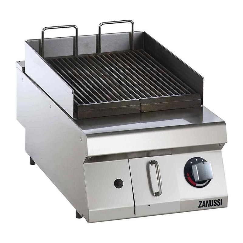 Zanussi 372042 Powergrill Sulu Döküm Izgara, 400x700x250 mm, Gazlı — Zanussi
