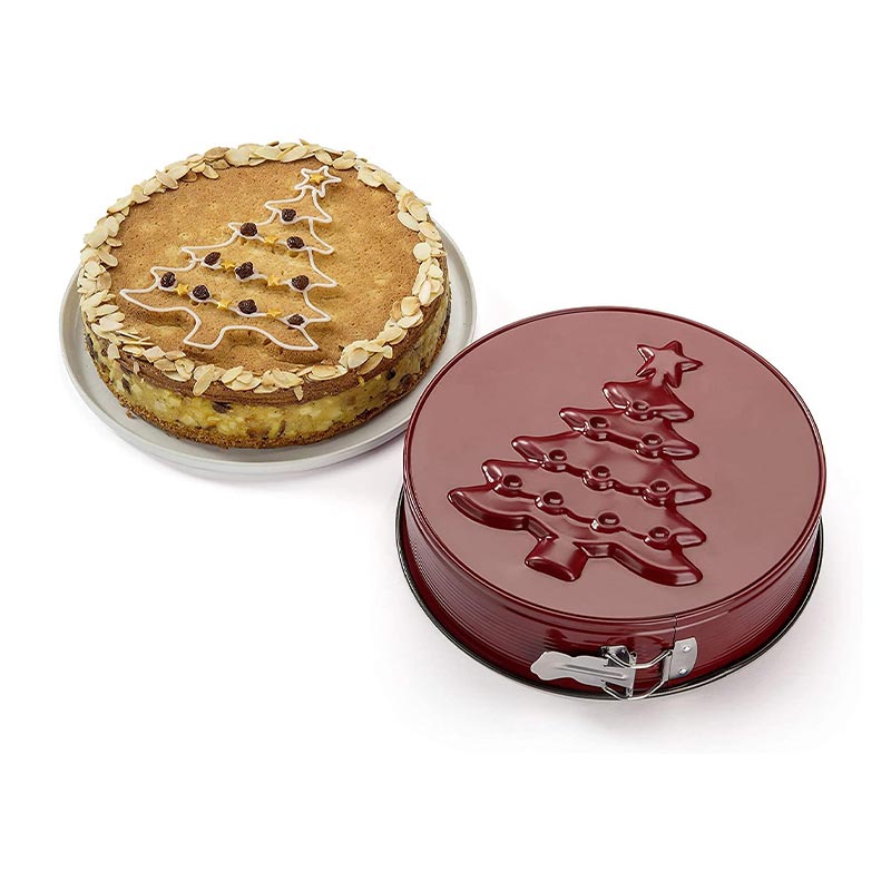 Zenker 6006 Sparkling Christmas Çam Ağacı Desenli Kelepçeli Kalıp, 26 cm — Zenker — Görsel 3