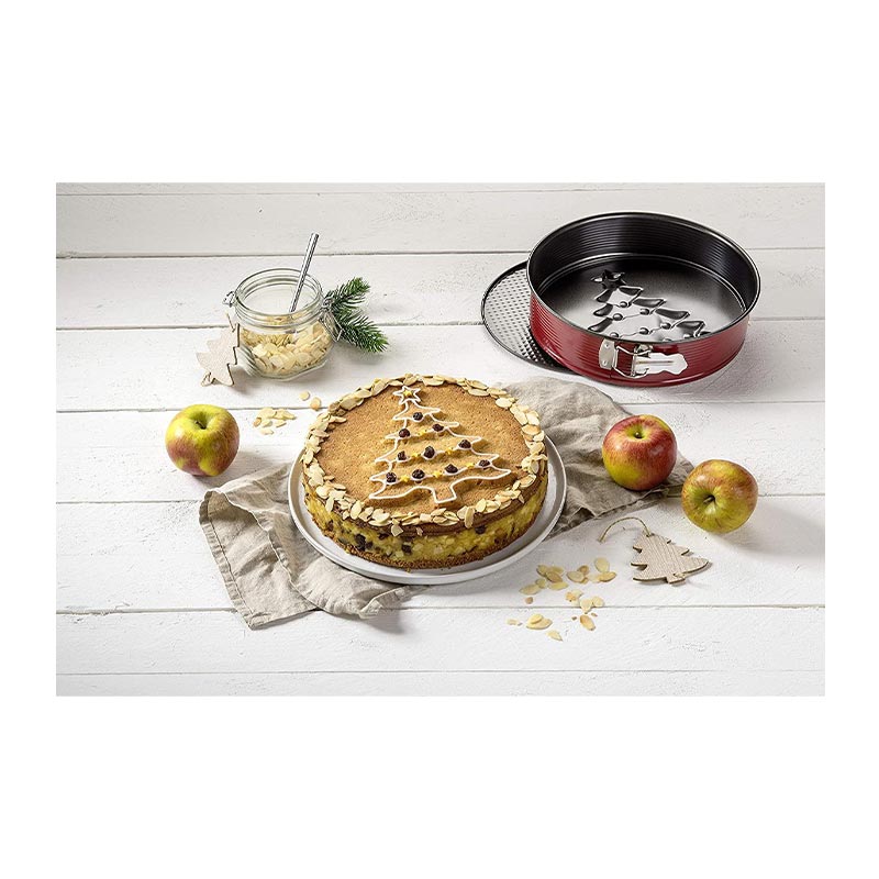 Zenker 6006 Sparkling Christmas Çam Ağacı Desenli Kelepçeli Kalıp, 26 cm — Zenker — Görsel 4