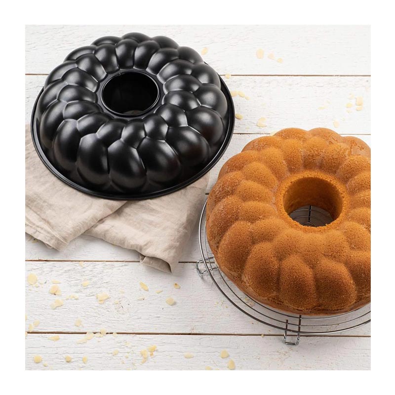 Zenker 6529 Black Örgü Desen Poğaça ve Ekmek Kalıbı, 32 cm — Zenker — Görsel 3